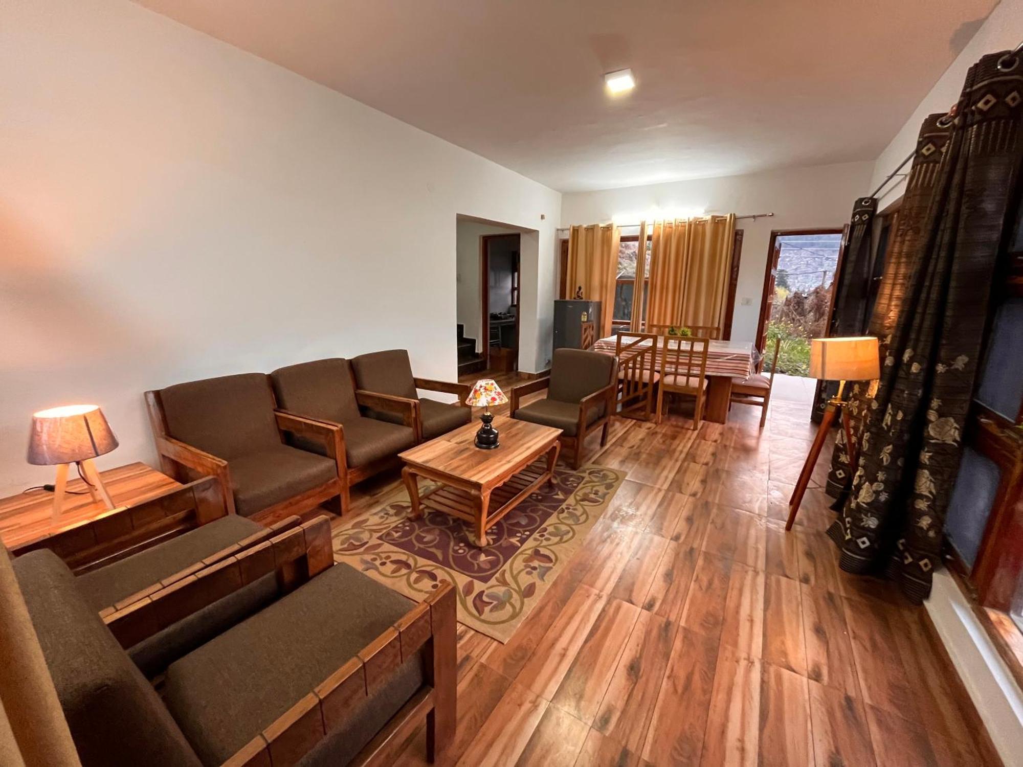 Himalayan River Mountain View 2 Bedrooms Cottage, Manali 外观 照片