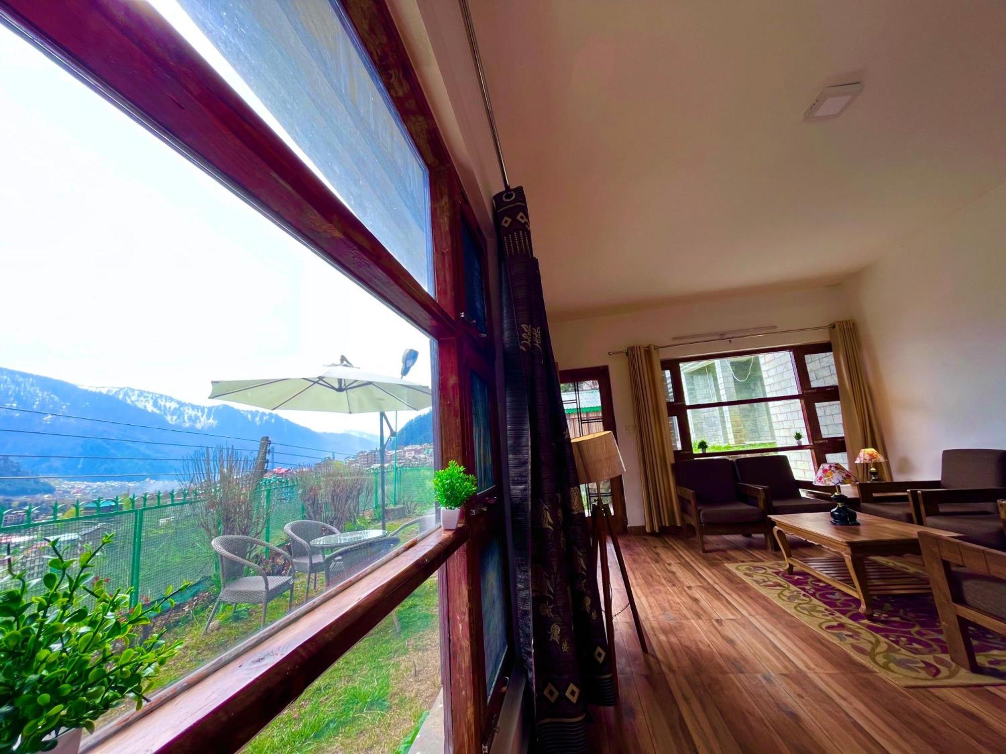 Himalayan River Mountain View 2 Bedrooms Cottage, Manali 外观 照片