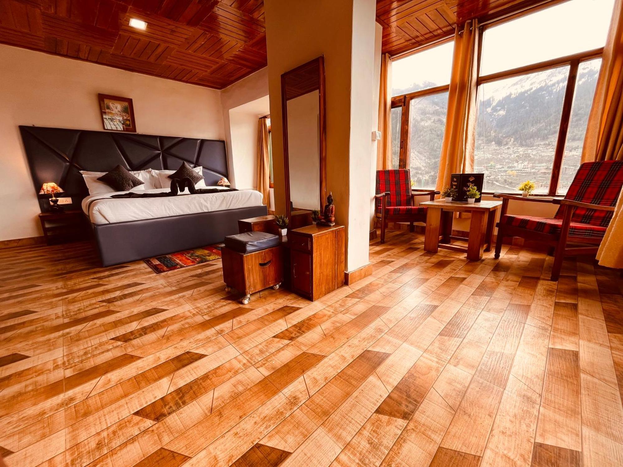 Himalayan River Mountain View 2 Bedrooms Cottage, Manali 外观 照片