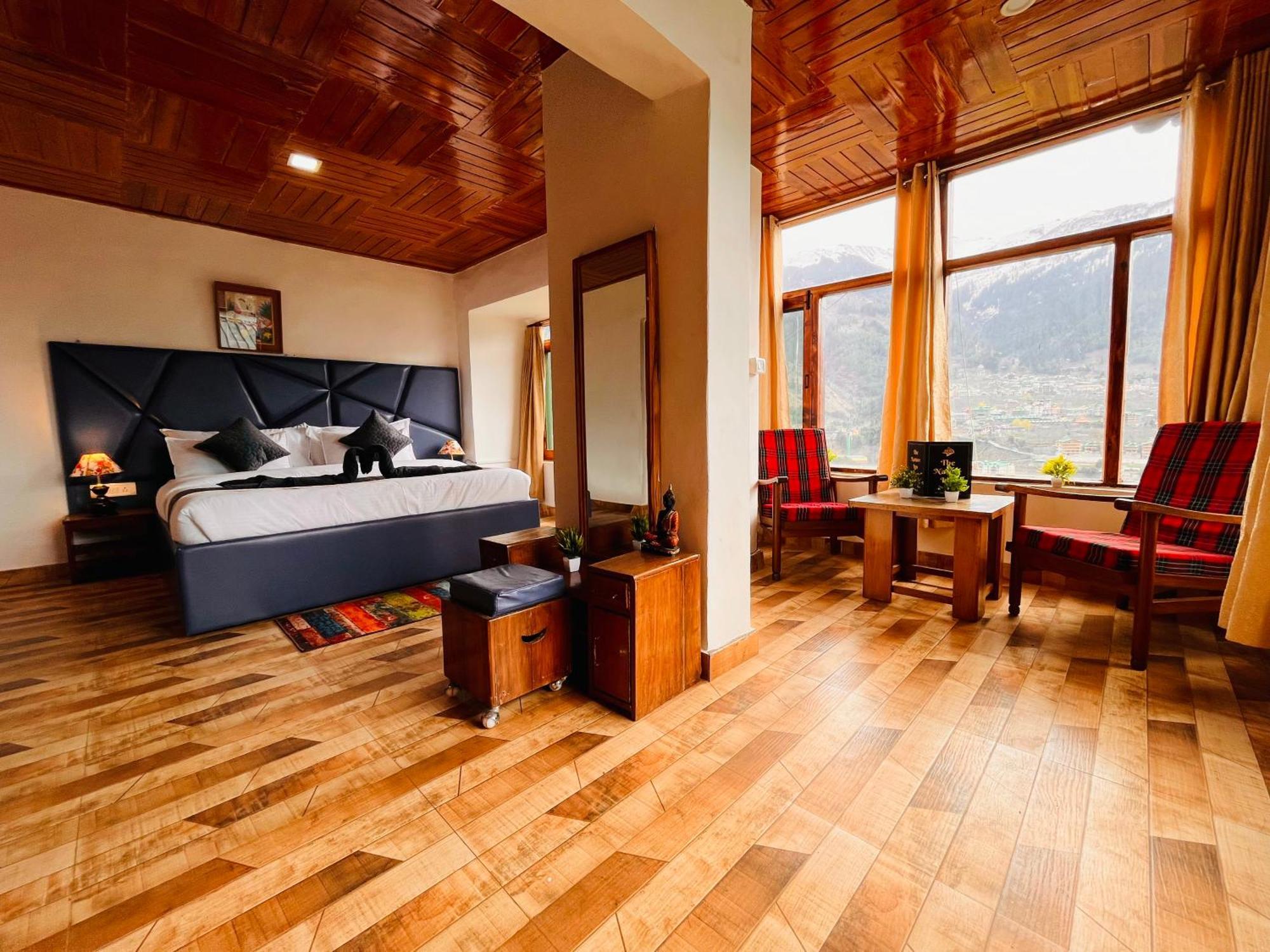Himalayan River Mountain View 2 Bedrooms Cottage, Manali 外观 照片