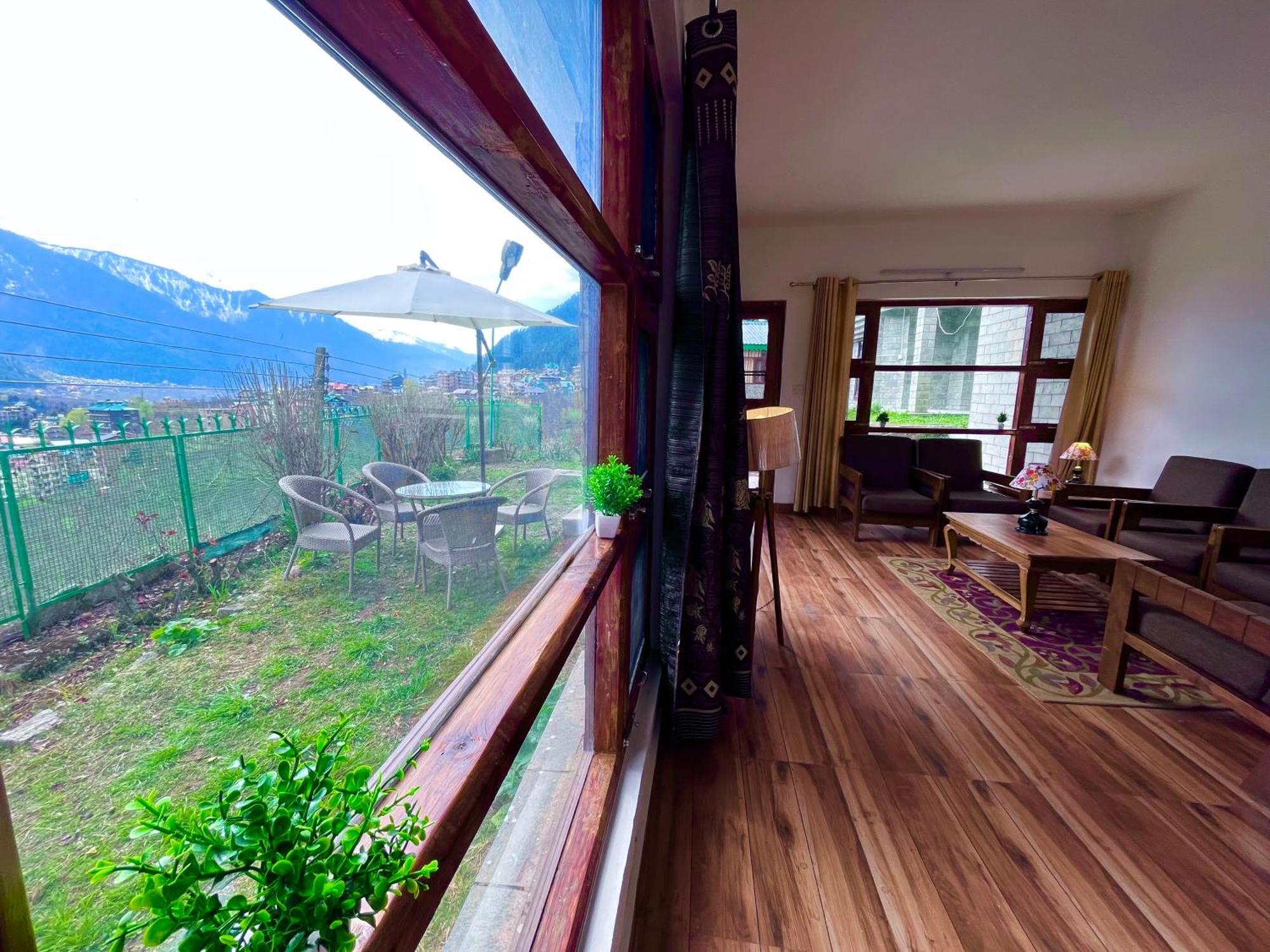 Himalayan River Mountain View 2 Bedrooms Cottage, Manali 外观 照片