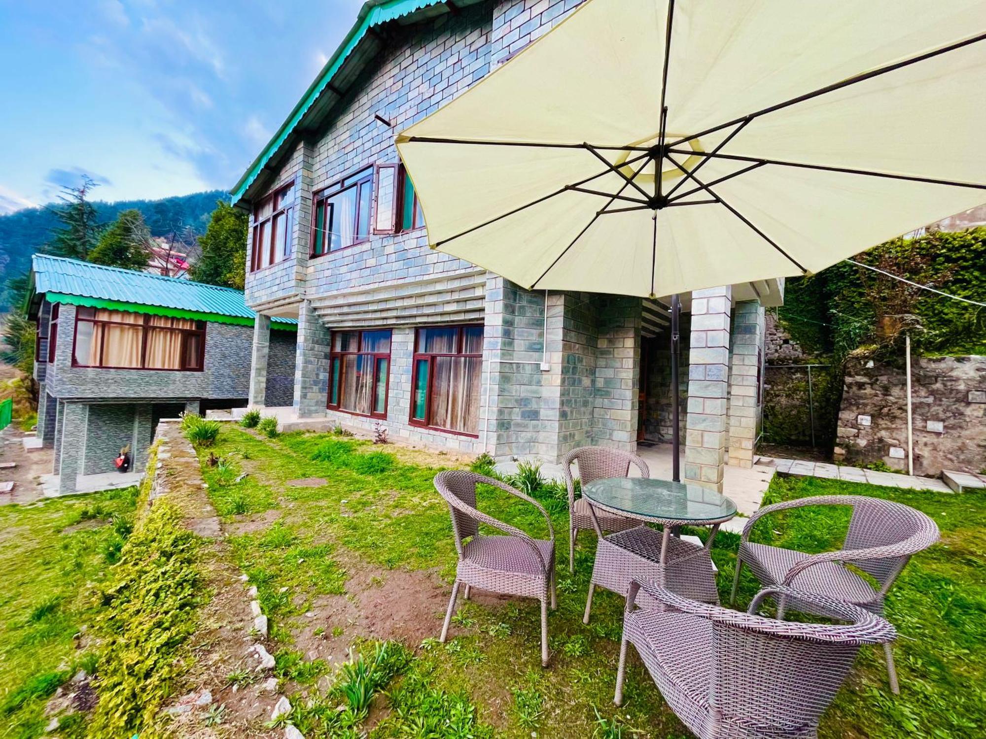Himalayan River Mountain View 2 Bedrooms Cottage, Manali 外观 照片