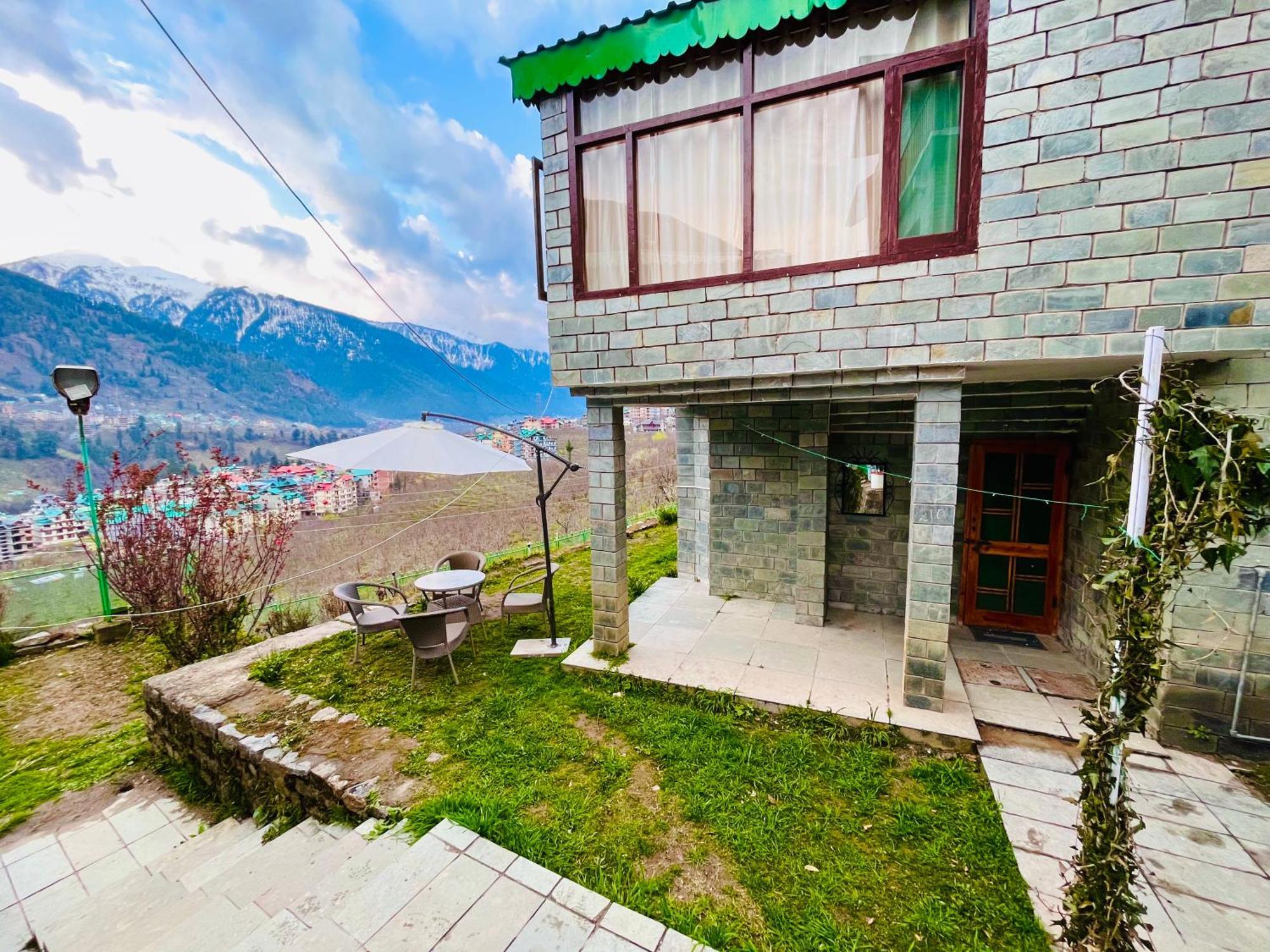 Himalayan River Mountain View 2 Bedrooms Cottage, Manali 外观 照片