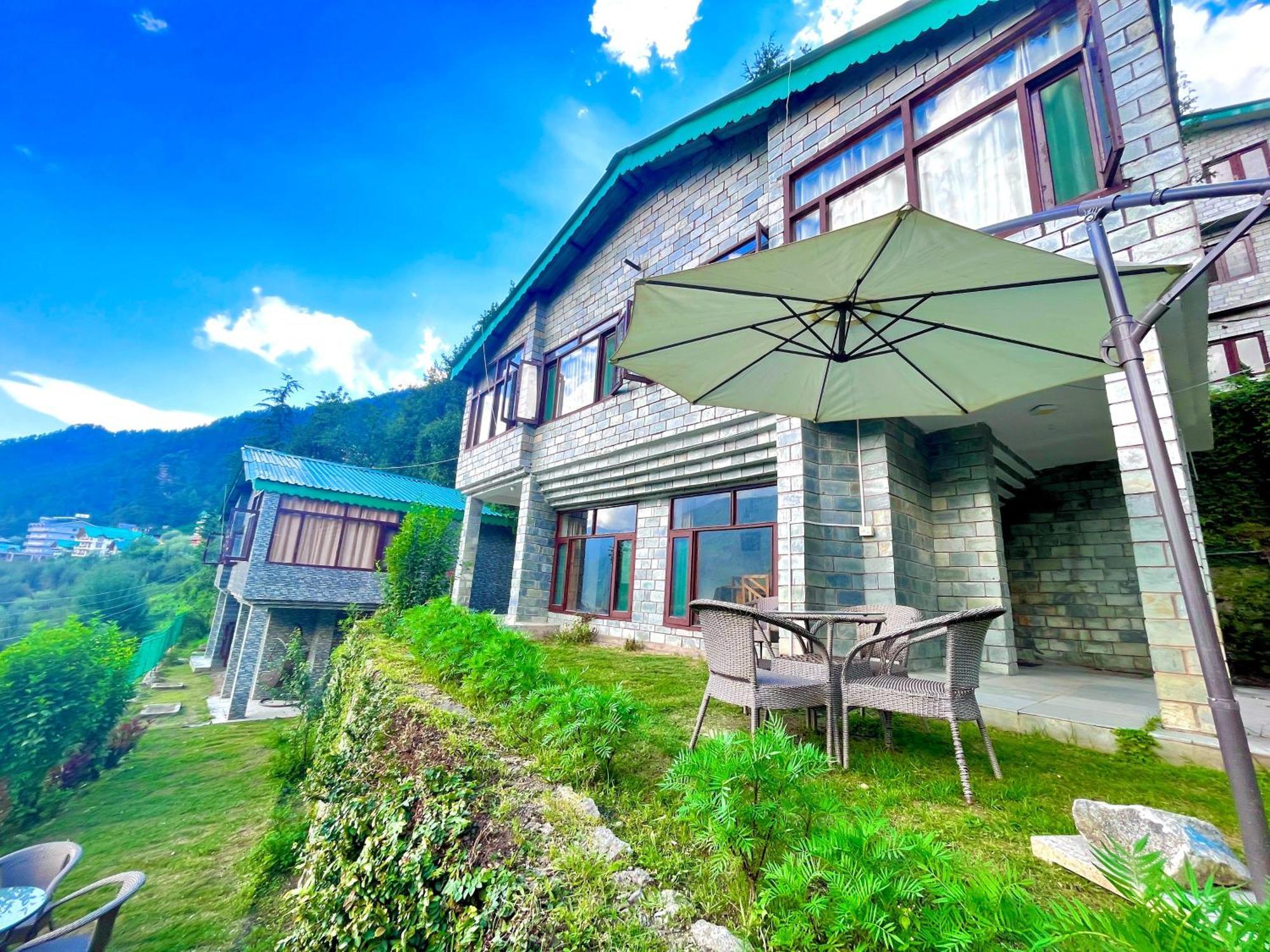 Himalayan River Mountain View 2 Bedrooms Cottage, Manali 外观 照片