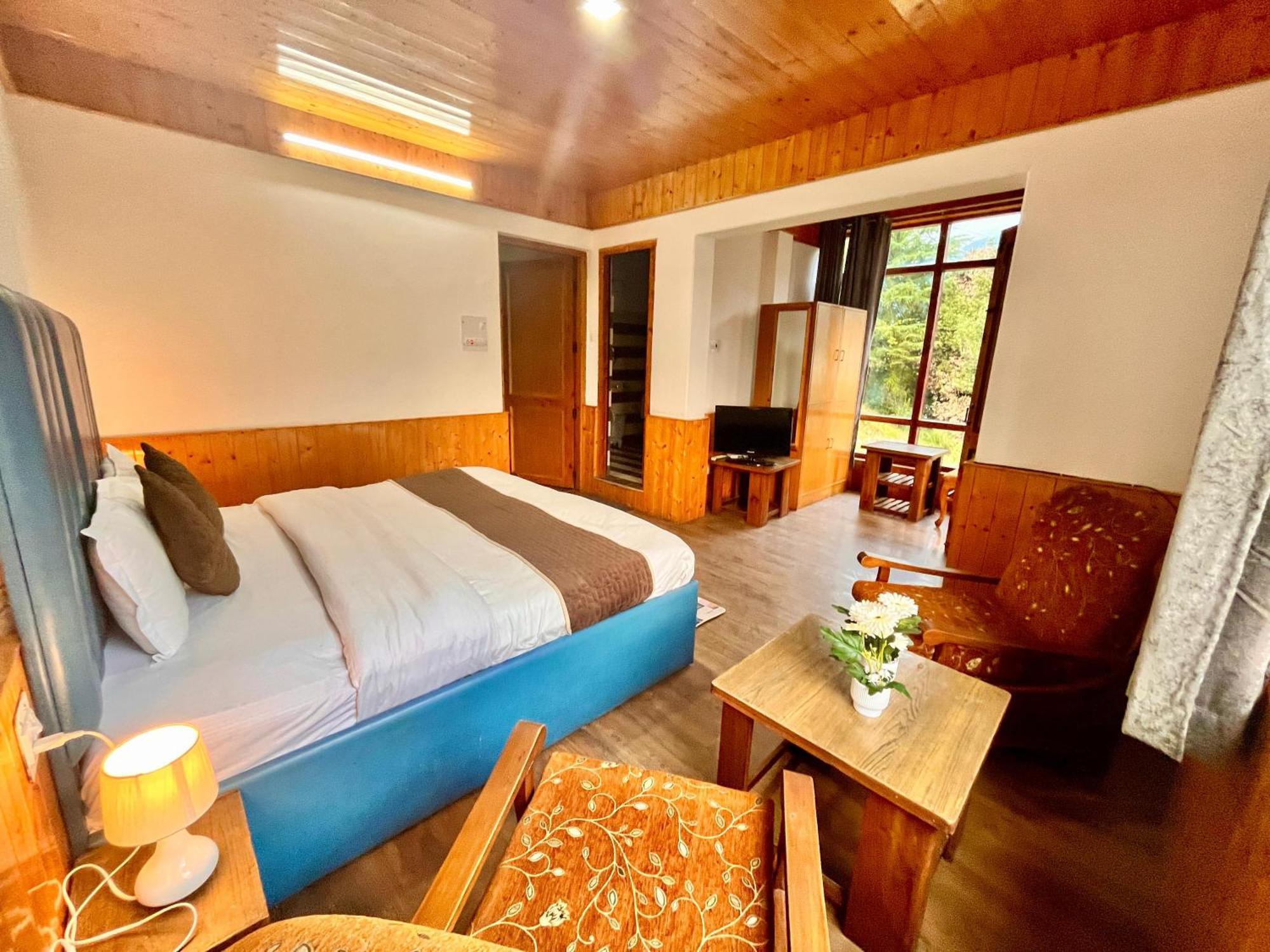 Himalayan River Mountain View 2 Bedrooms Cottage, Manali 外观 照片