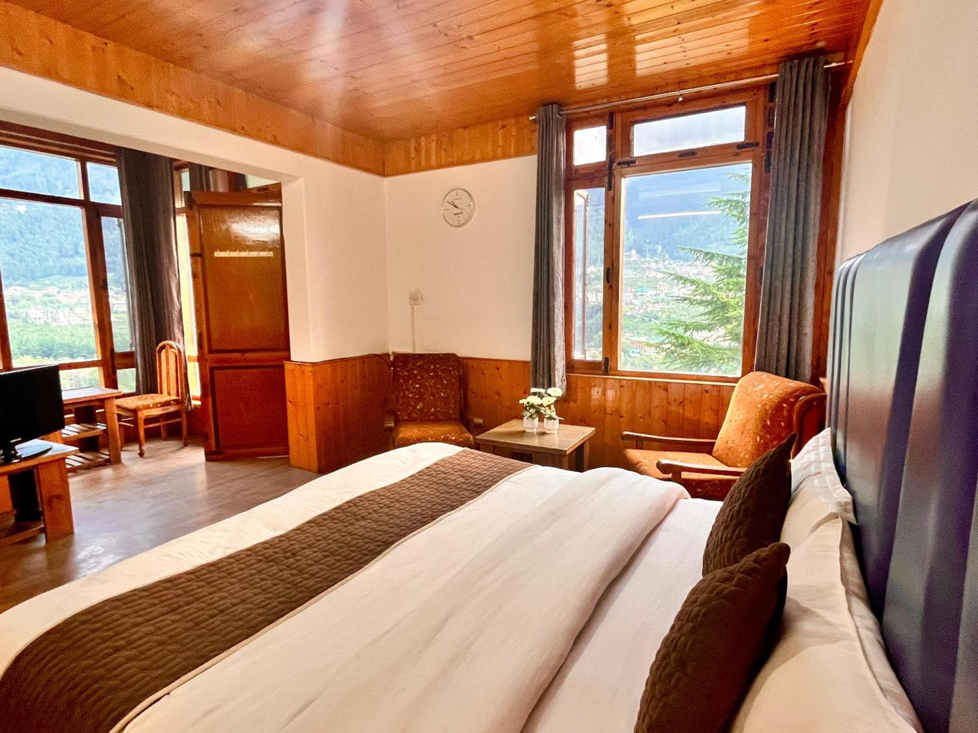 Himalayan River Mountain View 2 Bedrooms Cottage, Manali 外观 照片