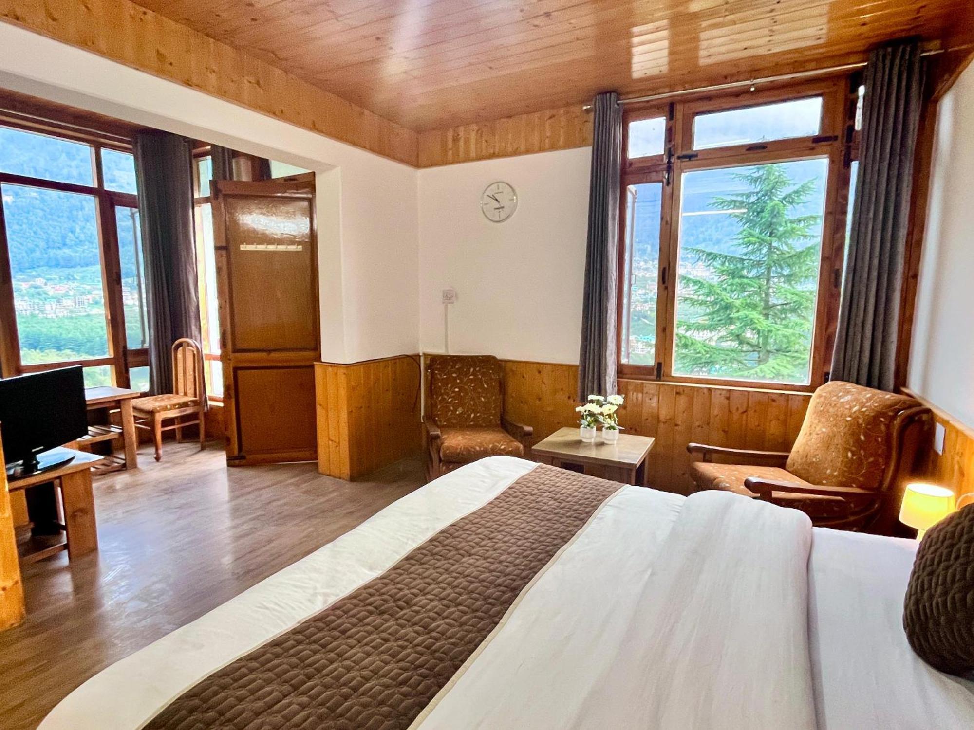 Himalayan River Mountain View 2 Bedrooms Cottage, Manali 外观 照片