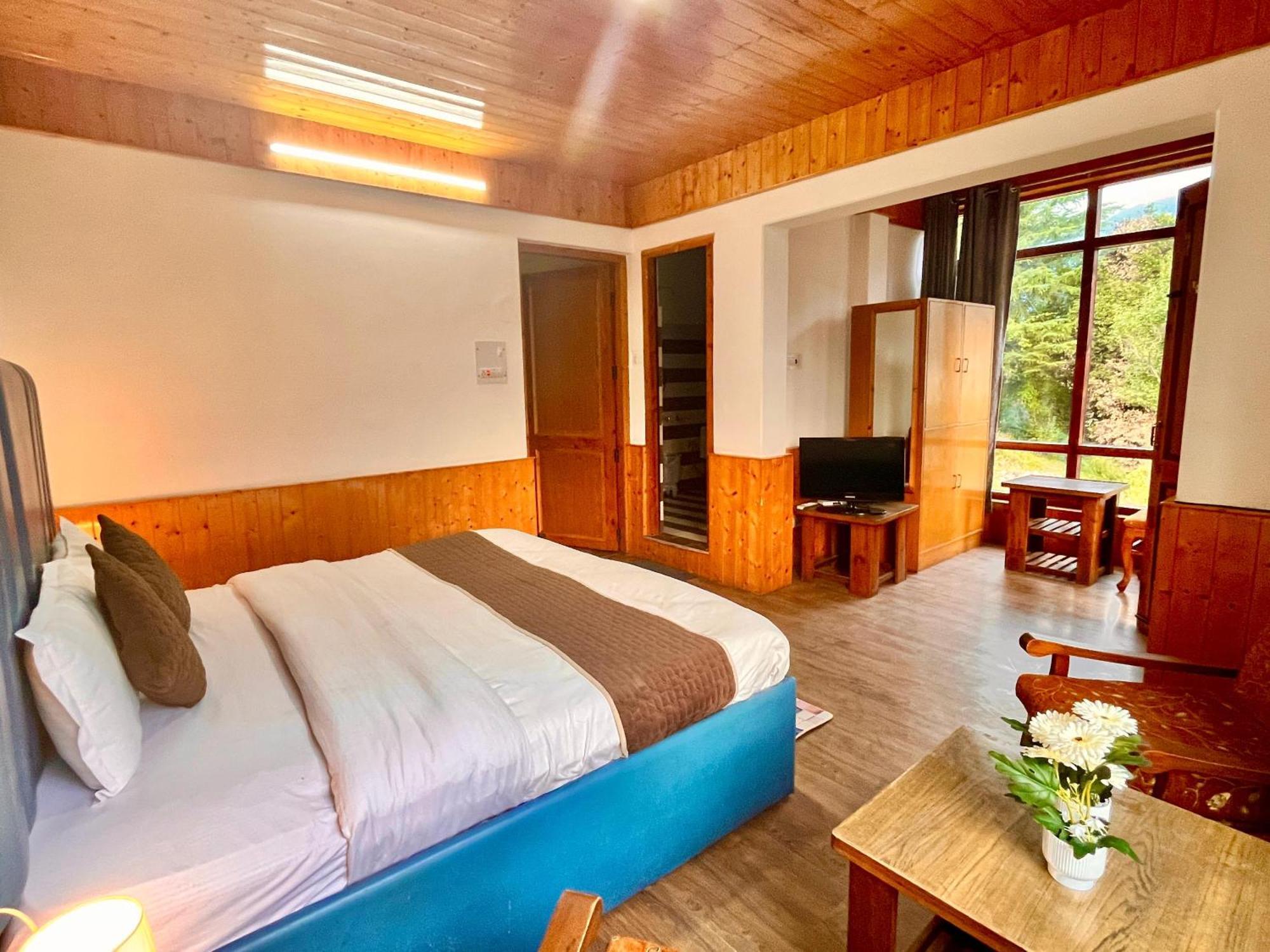 Himalayan River Mountain View 2 Bedrooms Cottage, Manali 外观 照片