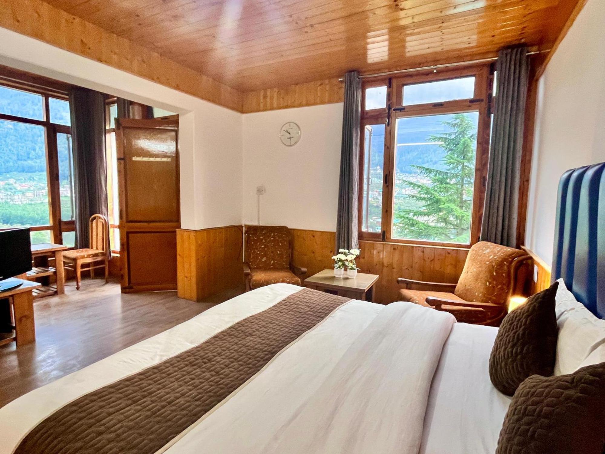 Himalayan River Mountain View 2 Bedrooms Cottage, Manali 外观 照片